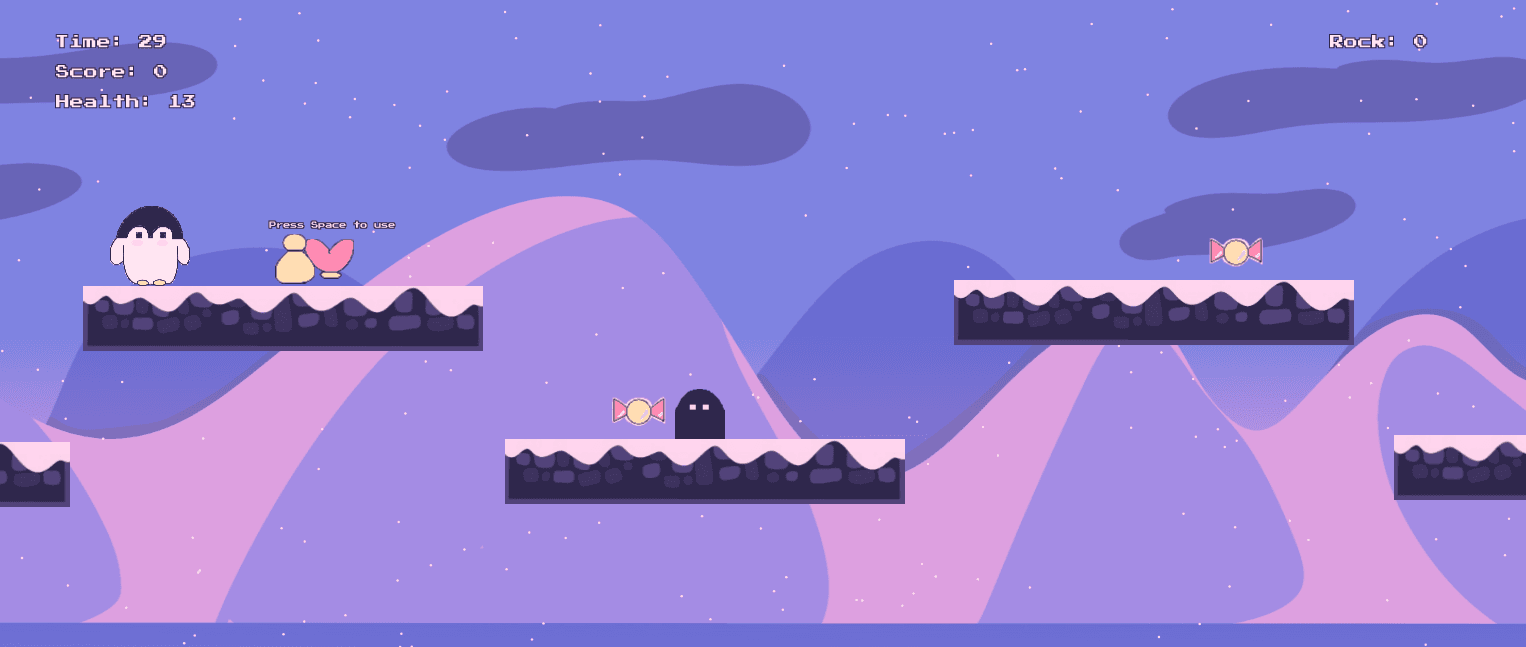 Penguin Adventure to Love interface preview